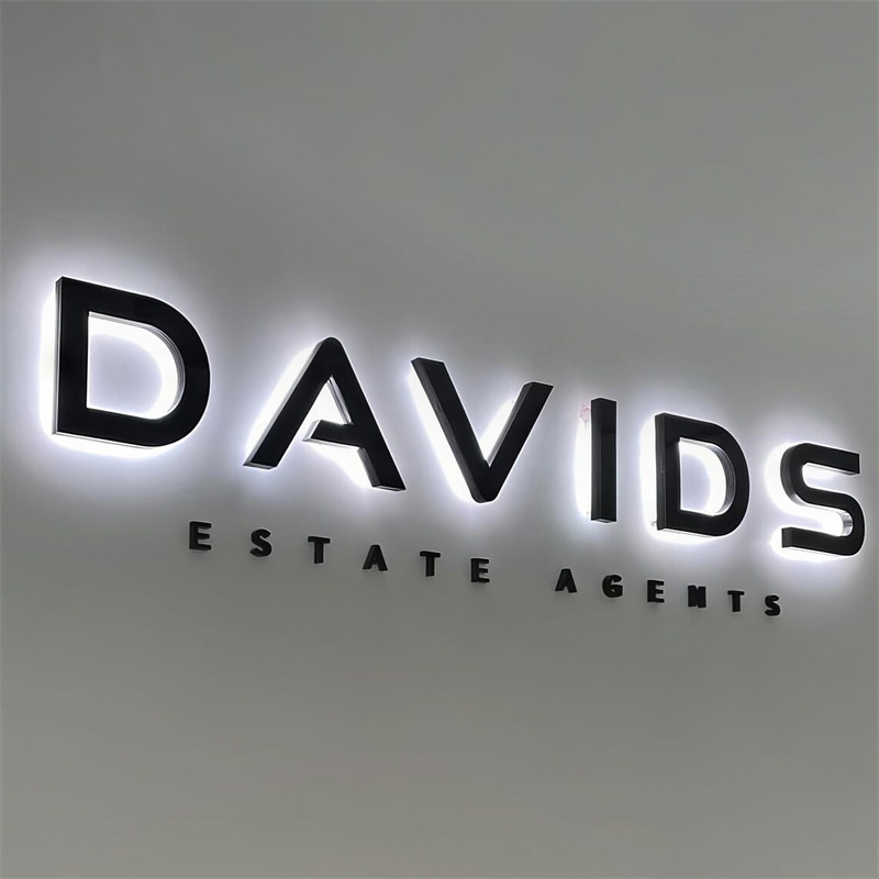 LED Backlit 3D Letters & Numbers – Stainless Steel Custom Signs