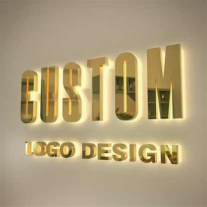 LED Backlit 3D Letters & Numbers – Stainless Steel Custom Signs